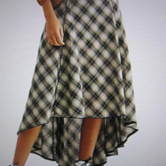 COPY - NWT!>FREE PEOPLE HIGH LOW SKIRT! - Picture 3 of 8